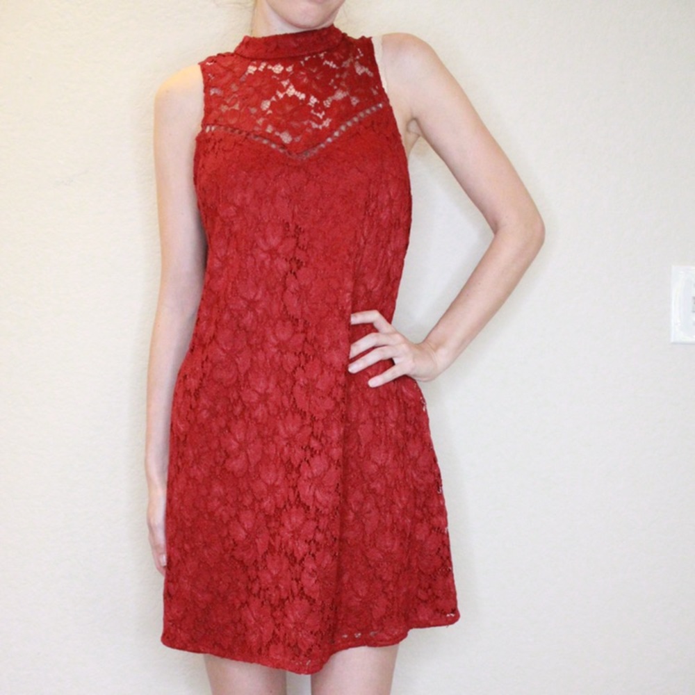 WAYF Floral Pattern Dress